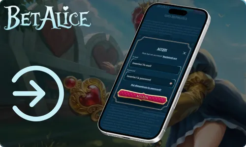 BetAlice login